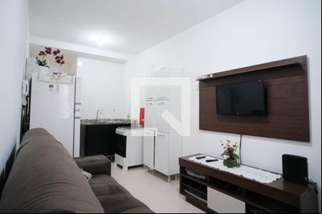 Sala/Cozinha de apartamento para alugar com 2 quartos, 35m² em Vila Guilhermina, São Paulo