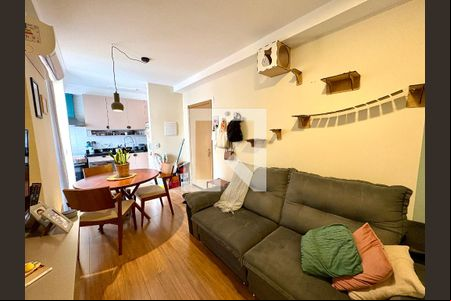 Sala de apartamento à venda com 2 quartos, 52m² em Jardim do Lago, Jundiaí