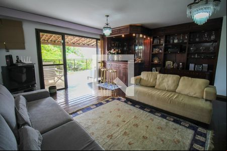 Sala de apartamento à venda com 3 quartos, 190m² em Barra da Tijuca, Rio de Janeiro