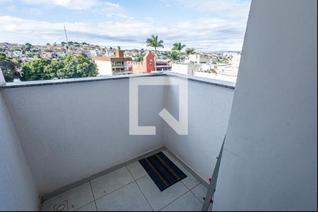 Varanda Sala de apartamento à venda com 2 quartos, 48m² em Candelária, Belo Horizonte