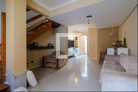 Sala de casa de condomínio à venda com 3 quartos, 117m² em Tristeza, Porto Alegre