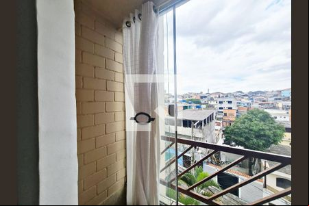 Varanda da Sala de apartamento à venda com 2 quartos, 66m² em Jardim Iporanga, Guarulhos