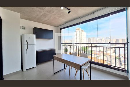 Varanda de apartamento para alugar com 1 quarto, 32m² em Bom Retiro, São Paulo