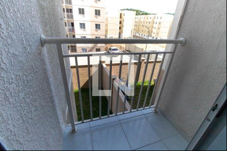 Varanda da Sala de apartamento para alugar com 2 quartos, 52m² em Tribobó, São Gonçalo