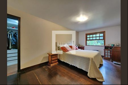 Quarto da Suíte de casa de condomínio à venda com 4 quartos, 1260m² em Condomínio Retiro das Pedras, Brumadinho