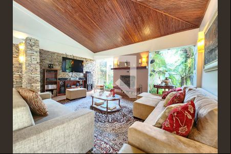 Sala de casa de condomínio à venda com 4 quartos, 1260m² em Condomínio Retiro das Pedras, Brumadinho