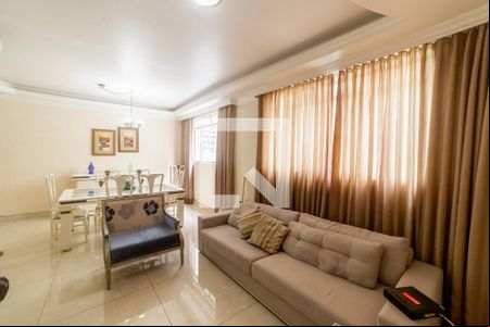 Sala de apartamento para alugar com 3 quartos, 110m² em São Pedro, Belo Horizonte