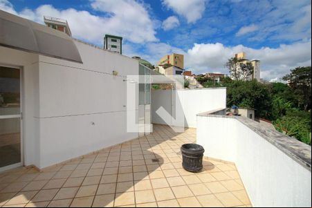 Cobertura - Sala de Estar de apartamento para alugar com 4 quartos, 165m² em Graça, Belo Horizonte
