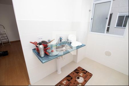 Cozinha de apartamento para alugar com 2 quartos, 44m² em Recreio, Rio de Janeiro