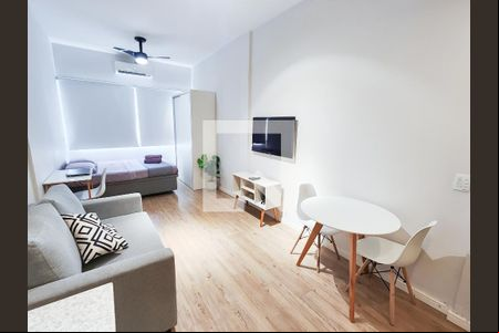 Sala de apartamento à venda com 1 quarto, 21m² em Santa Teresa, Rio de Janeiro