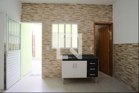 Sala e Cozinha de casa para alugar com 1 quarto, 42m² em Penha de França, São Paulo