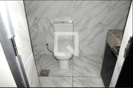 Banheiro da Suíte 1 de casa à venda com 2 quartos, 350m² em Nova Vista, Belo Horizonte