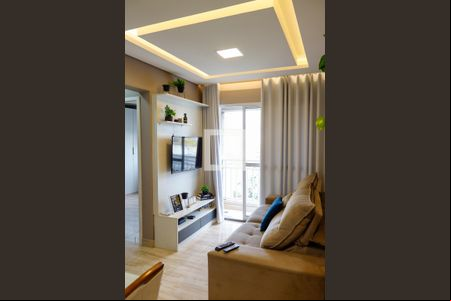Sala de apartamento para alugar com 2 quartos, 49m² em Jaguaribe, Osasco