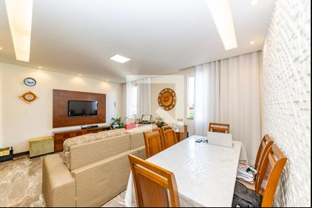 Sala de apartamento à venda com 3 quartos, 95m² em Madre Gertrudes, Belo Horizonte