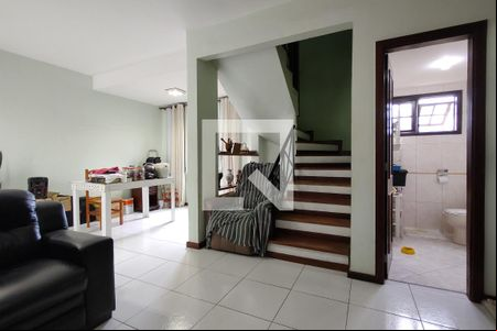 Sala de casa de condomínio à venda com 4 quartos, 124m² em Pechincha, Rio de Janeiro