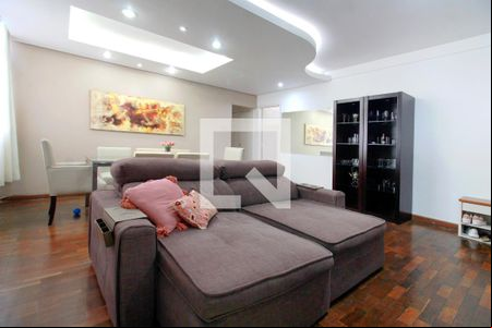 Sala de apartamento à venda com 3 quartos, 114m² em Santo Agostinho, Belo Horizonte