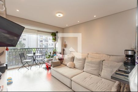 Sala de apartamento à venda com 1 quarto, 40m² em Vila Castelo, São Paulo