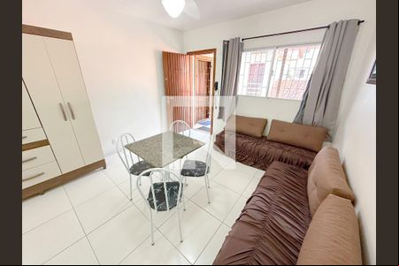 Sala de apartamento para alugar com 1 quarto, 31m² em Ingleses do Rio Vermelho, Florianópolis