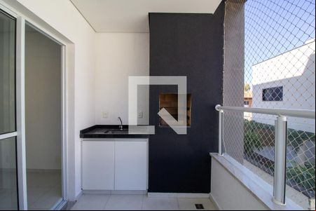 Varanda Sala de apartamento para alugar com 2 quartos, 76m² em Jardim Santa Rosália, Sorocaba