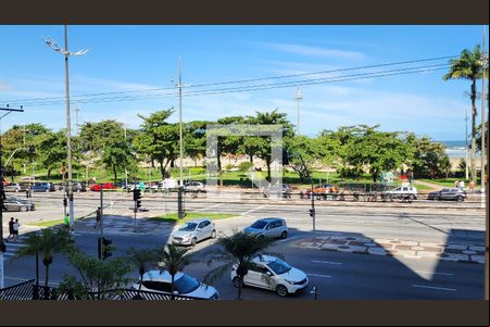 Vista da Sala de apartamento para alugar com 2 quartos, 72m² em José Menino, Santos