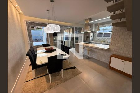 Sala de Jantar de casa de condomínio para alugar com 4 quartos, 402m² em Swiss Park, Campinas