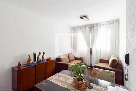 Sala de apartamento à venda com 2 quartos, 57m² em Rio Branco, Belo Horizonte