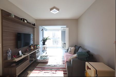 Sala de apartamento à venda com 2 quartos, 76m² em Centro, Santo André