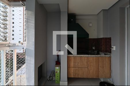 Varanda gourmet de apartamento à venda com 2 quartos, 76m² em Centro, Santo André