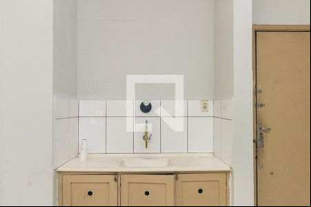 Cozinha de kitnet/studio à venda com 1 quarto, 31m² em Centro Histórico de São Paulo, São Paulo