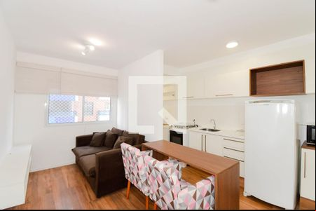 Sala de apartamento à venda com 1 quarto, 32m² em Vila Augusta, Guarulhos