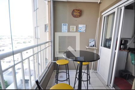 Sacada da Sala de apartamento para alugar com 2 quartos, 55m² em Parque Novo Mundo, São Paulo