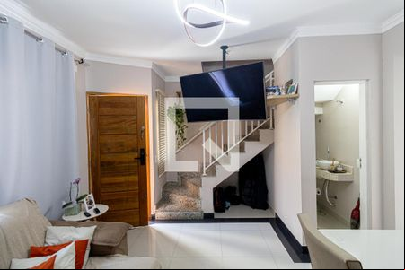 Sala de casa de condomínio à venda com 2 quartos, 52m² em Jardim Triana, São Paulo