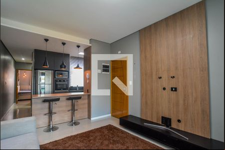 Sala de apartamento para alugar com 2 quartos, 140m² em Vila Assunção, Santo André