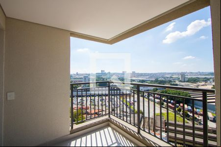 Varanda da sala de apartamento à venda com 2 quartos, 67m² em Casa Branca, Santo André