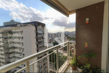 Varanda da Sala de apartamento para alugar com 2 quartos, 84m² em Méier, Rio de Janeiro