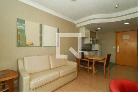 Sala de apartamento para alugar com 1 quarto, 36m² em Rio Branco, Porto Alegre