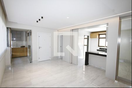 Detalhe Sala de apartamento à venda com 4 quartos, 95m² em Calafate, Belo Horizonte