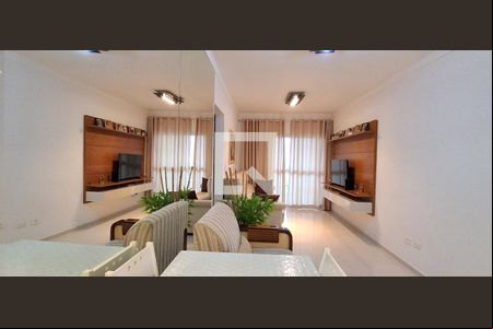 Sala  de apartamento à venda com 2 quartos, 70m² em Oswaldo Cruz, São Caetano do Sul