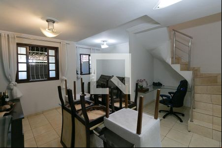 Sala de casa de condomínio à venda com 2 quartos, 117m² em Santa Branca, Belo Horizonte