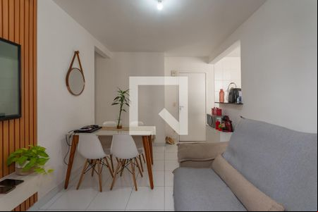 Sala de apartamento à venda com 2 quartos, 48m² em São João Batista, Belo Horizonte