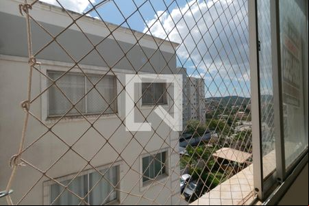 Vista Sala de apartamento para alugar com 2 quartos, 49m² em Campo Alegre, Belo Horizonte