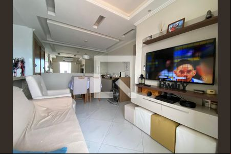 Sala de apartamento à venda com 3 quartos, 60m² em Del Castilho, Rio de Janeiro