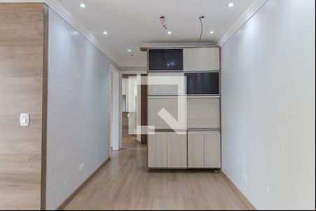 Sala de apartamento para alugar com 2 quartos, 52m² em Vila Falchi, Mauá