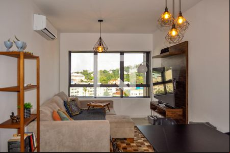 Sala de apartamento para alugar com 1 quarto, 53m² em Teresópolis, Porto Alegre