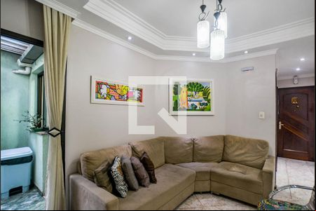 Sala de apartamento à venda com 2 quartos, 67m² em Parque das Nações, Santo André