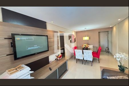 Sala  de apartamento à venda com 3 quartos, 91m² em Casa Branca, Santo André