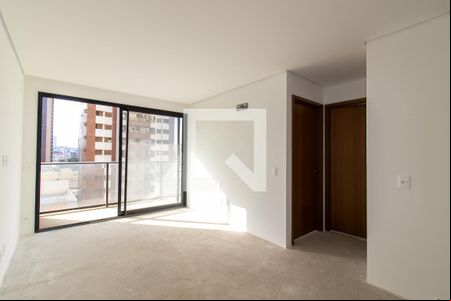 Sala de apartamento à venda com 1 quarto, 52m² em Cambuí, Campinas