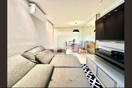 Sala de apartamento à venda com 3 quartos, 75m² em Paquetá, Belo Horizonte