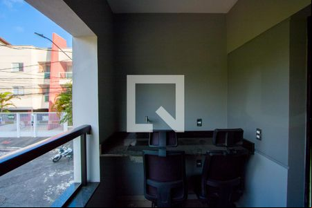 Varanda/Área de serviço de casa de condomínio para alugar com 2 quartos, 53m² em Parque Sao Vicente, Santo André