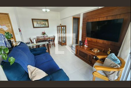 Sala de apartamento para alugar com 2 quartos, 101m² em Macuco, Santos